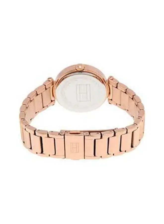 Tommy Hilfiger Round Analog Silver & White Case Watch - Image 2