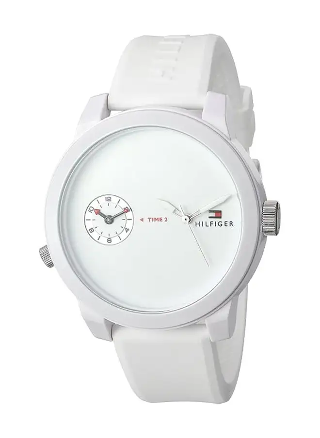 Tommy Hilfiger Round Analog White Case Watch